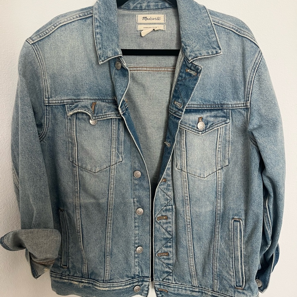 Madewell Light Blue Men's Denim Trucker Jacket